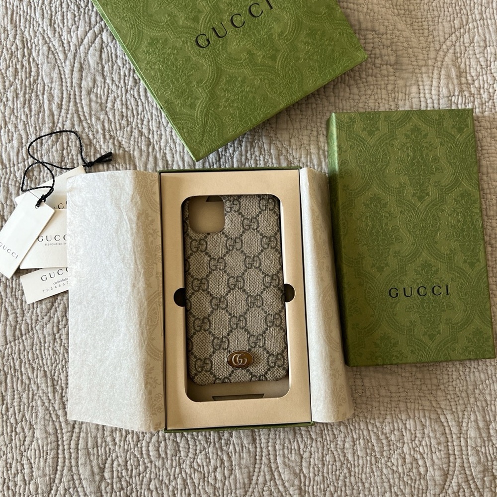 Gucci NWT phone case monogram iPhone 11 Pro Max